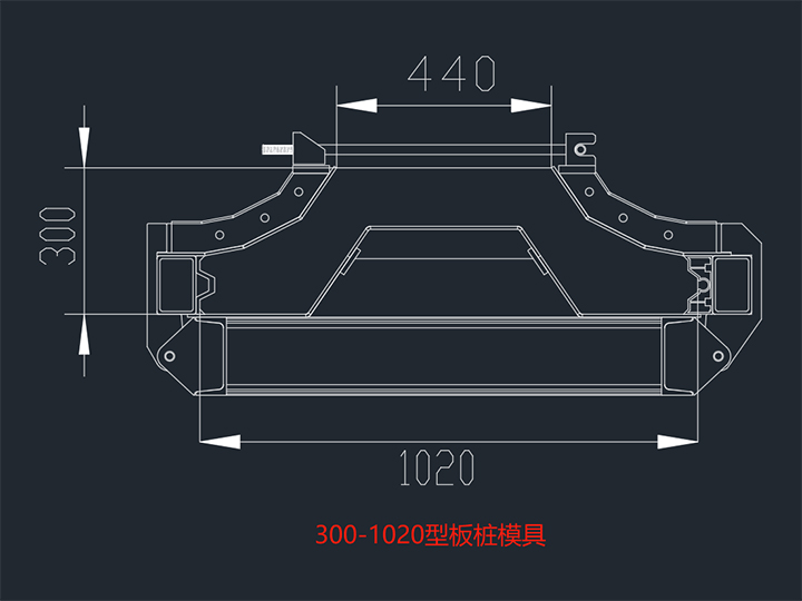 水泥板状生态模具